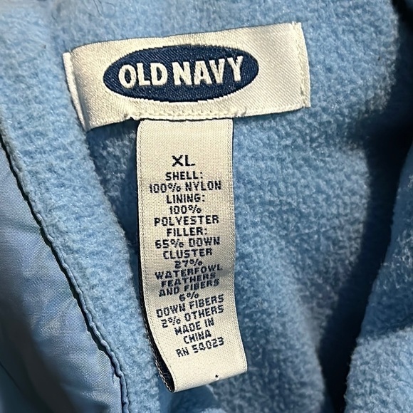 Old Navy Men’s Sky Blue Thermal Vest Size XL - Picture 4 of 7